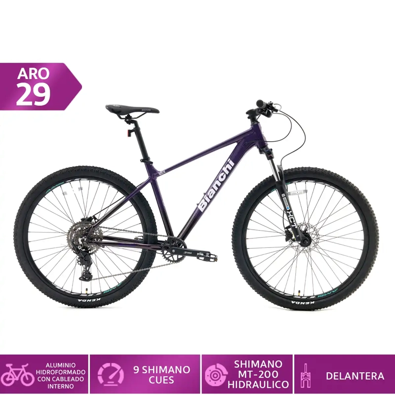 BICICLETA MOUNTAIN BIKE BIANCHI AGGRESSOR ARO 29 - 1