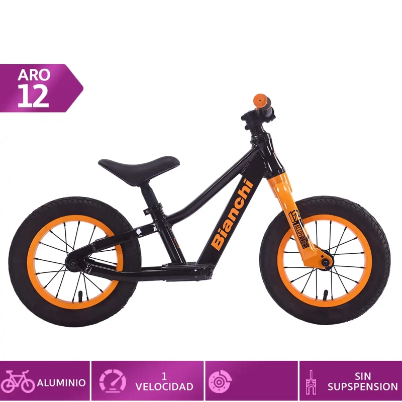 BICICLETA INFANTIL BIANCHI ALLOY ARO 12  - 1