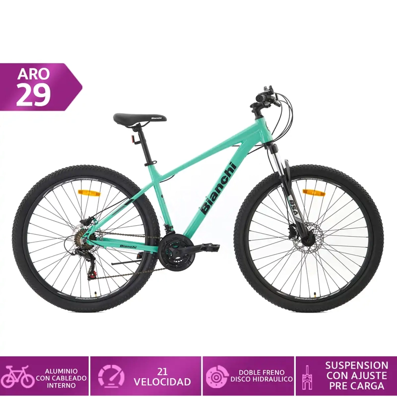 BICICLETA MOUNTAIN BIKE BIANCHI GENESIS ARO 29 - 1