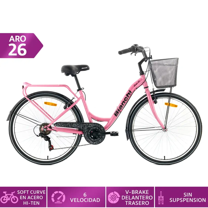 BICICLETA BIANCHI STREET ARO 26 - 1