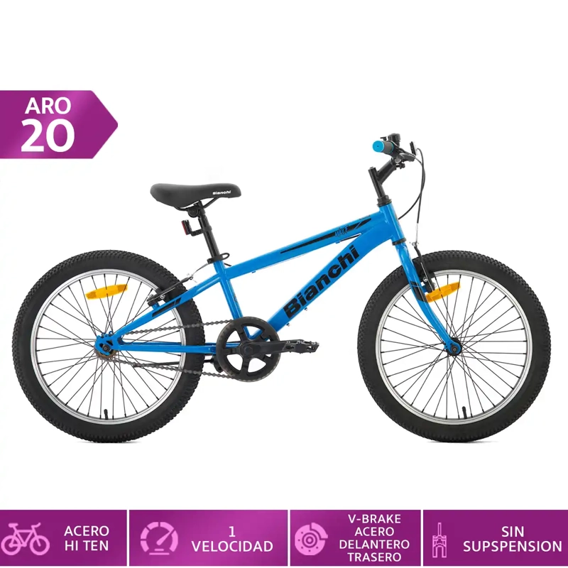 BICICLETA INFANTIL BIANCHI WOLF ARO 20 - 1