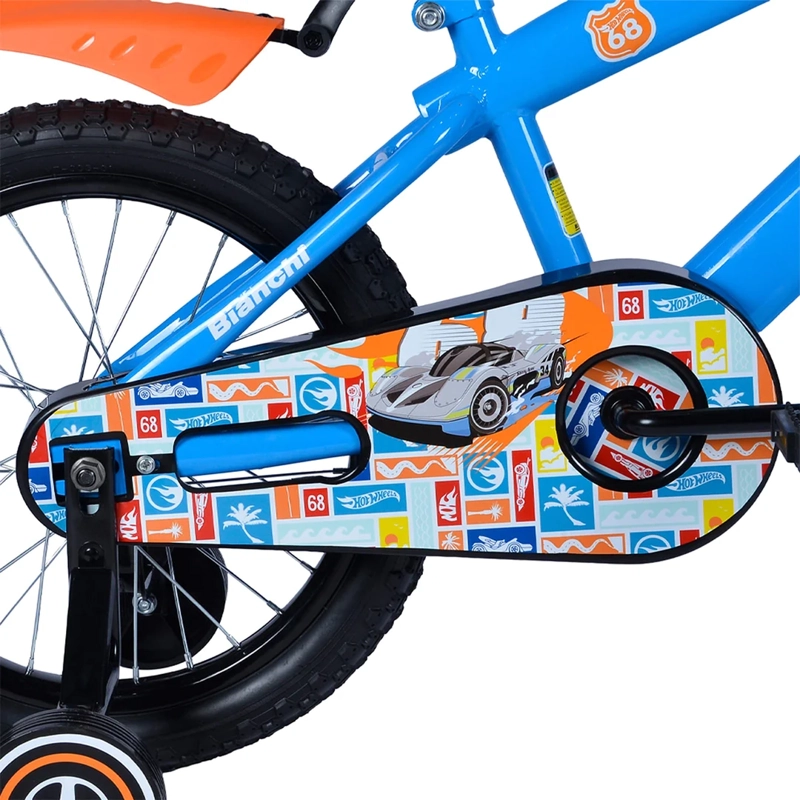 BICICLETA INFANTIL BIANCHI HOTWHEELS ARO 16 - 5