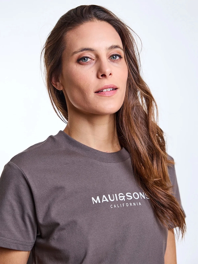 POLERA MUJER MAUI AND SONS ALGODÓN MANGA CORTA - 6