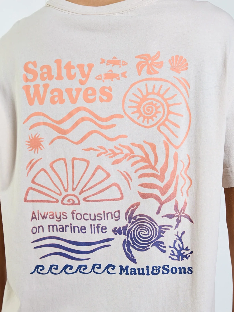 POLERA MUJER MAUI AND SONS ALGODÓN MANGA CORTA - 7