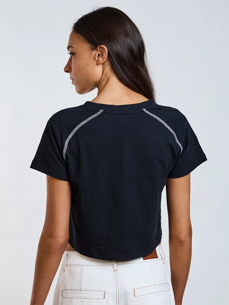 POLERA MUJER MAUI AND SONS ALGODÓN MANGA CORTA - 4