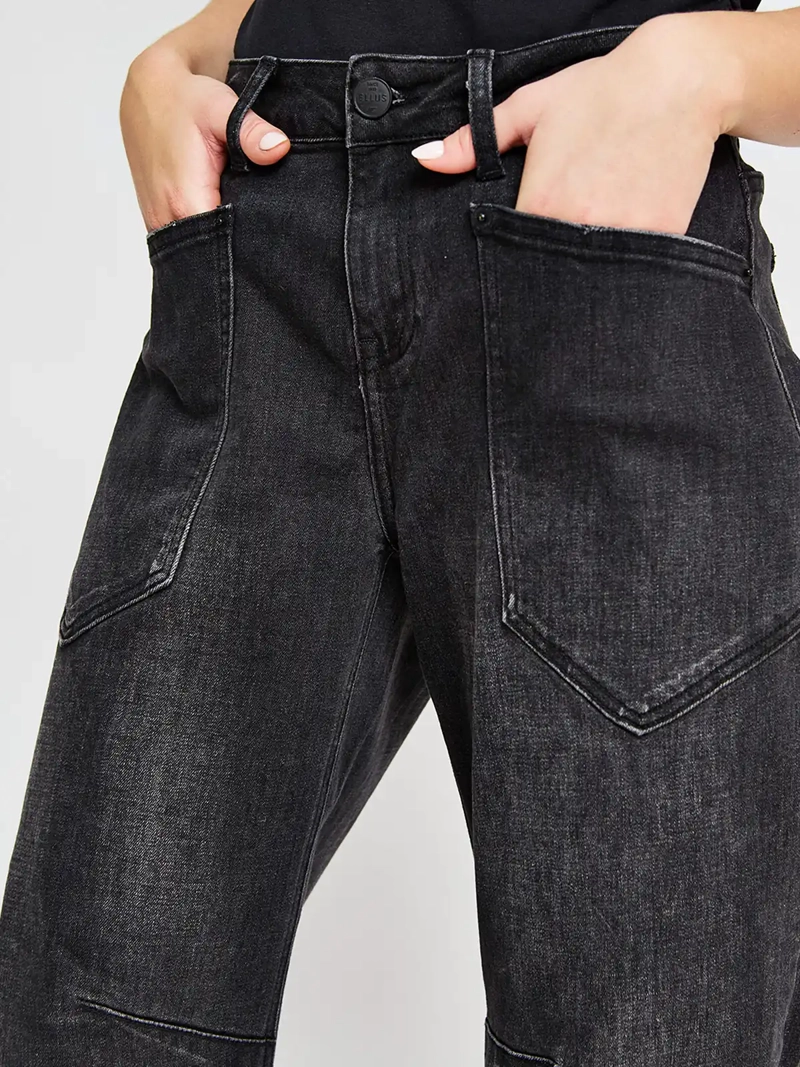 JEANS MUJER ELLUS ALGODÓN BAGGY - 4