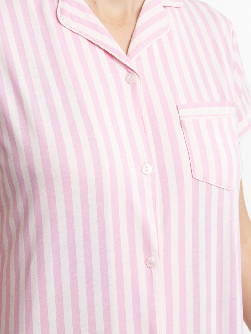 CAMISOLA MUJER KAYSER ALGODÓN CORTA ABOTONADA - 4