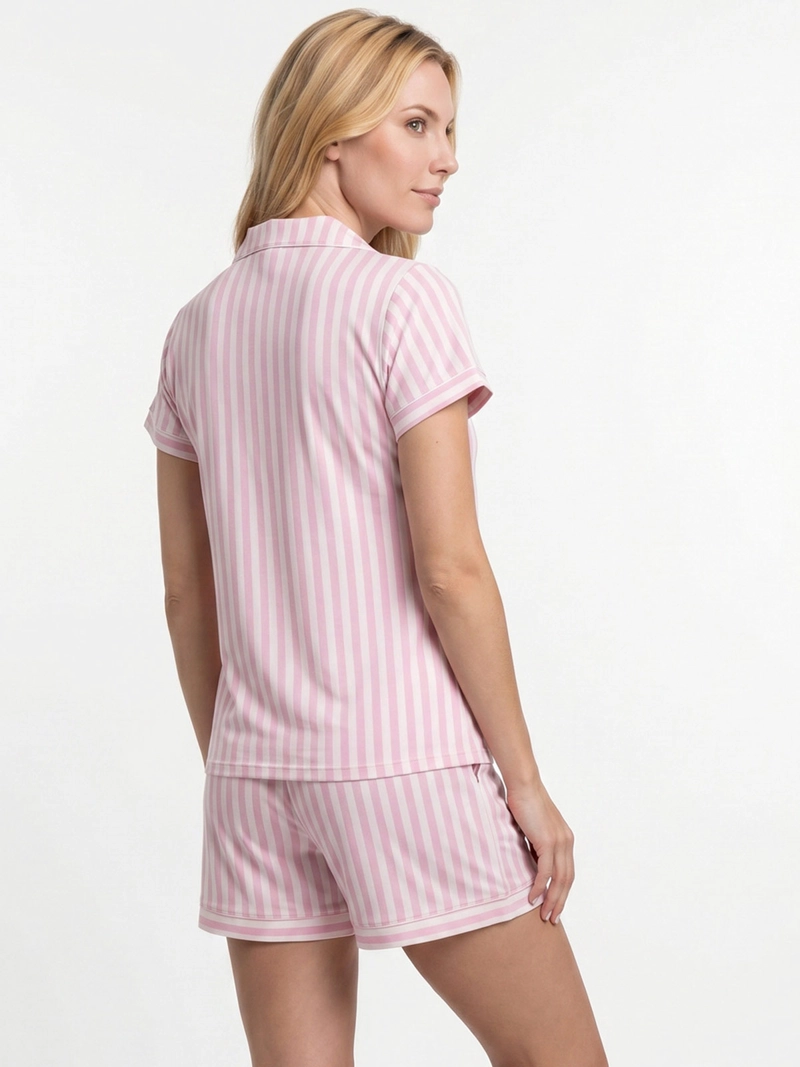 PIJAMA MUJER KAYSER ALGODÓN CORTO ABOTONADO - 2