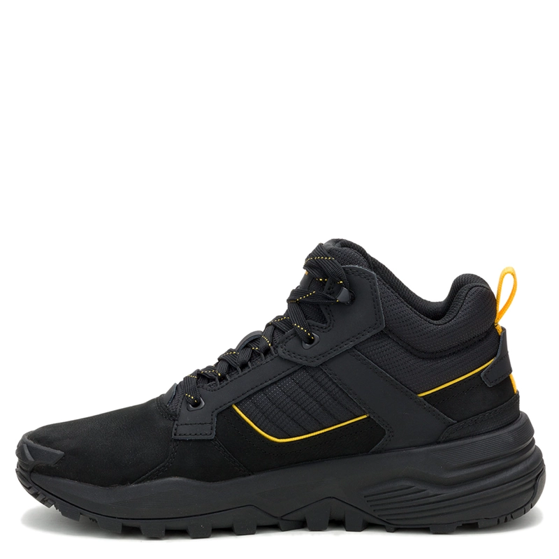 BOTINES HOMBRE CATERPILLAR AZUL GRAPPLE LEATHER MID CUERO - 4