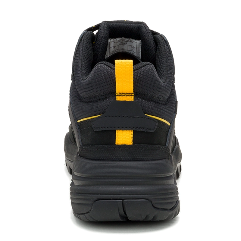 BOTINES HOMBRE CATERPILLAR AZUL GRAPPLE LEATHER MID CUERO - 5