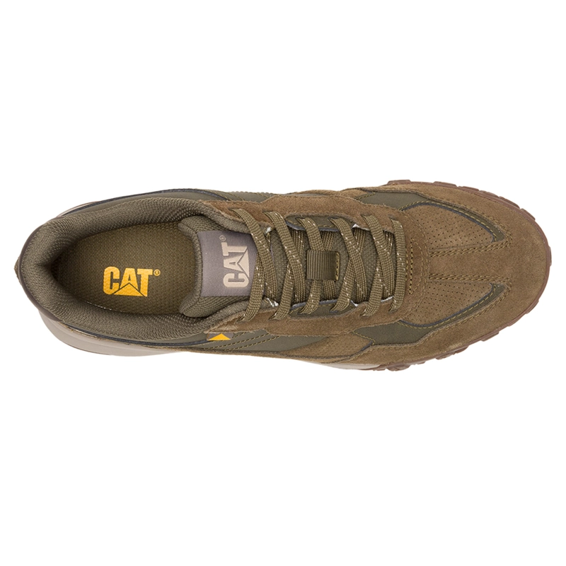 ZAPATILLAS HOMBRE CATERPILLAR URBANAS CAFÉ HEX READY T-TOE  CUERO - 5