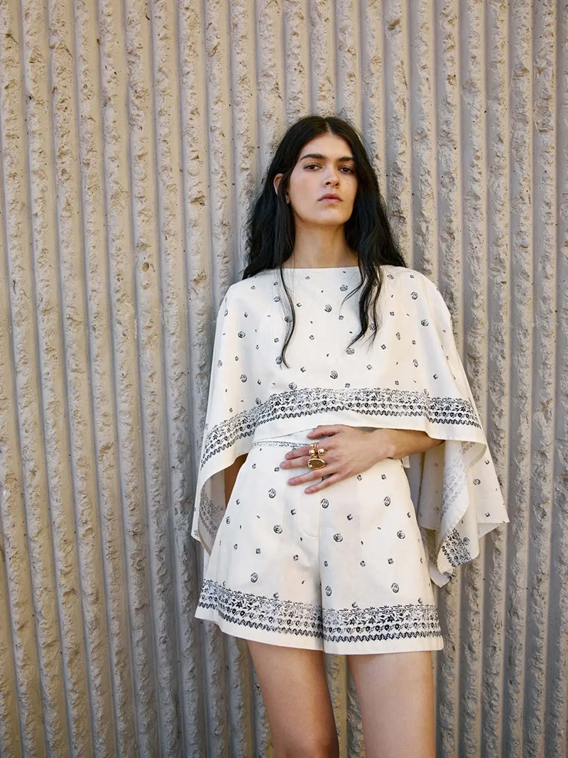 SHORT MUJER SFERA ALGODÓN ESTAMPADO
