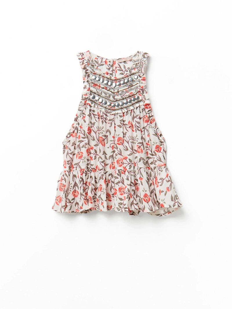 BLUSA MUJER SFERA ESTAMPADO TACHAS - 7