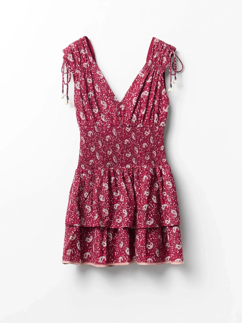 VESTIDO MUJER SFERA ALGODÓN ESTAMPADO - 6
