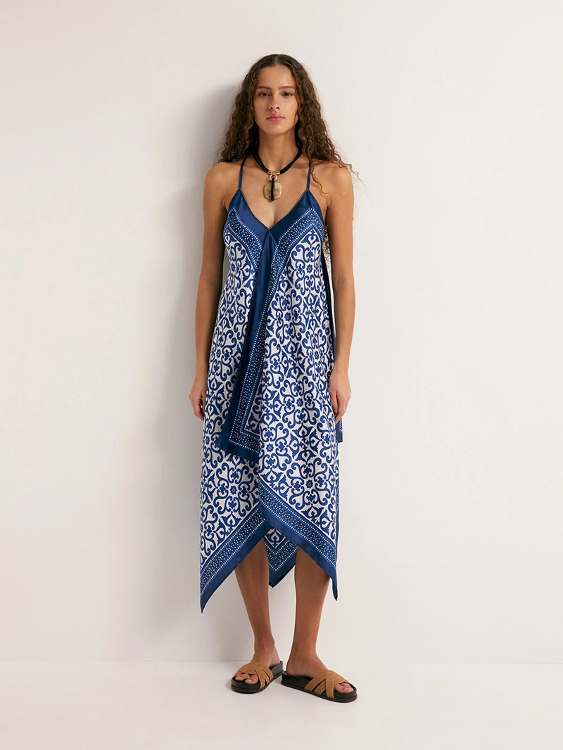 VESTIDO MUJER SFERA PAÑUELO - 1