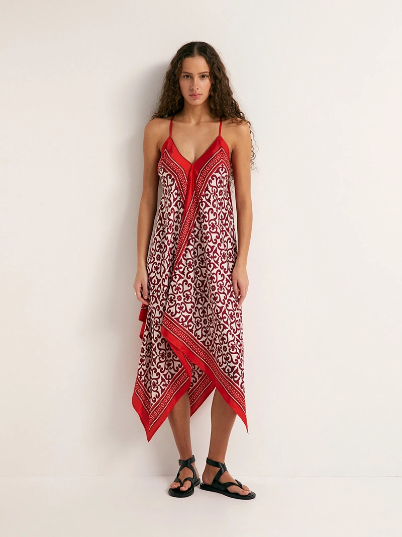 VESTIDO MUJER SFERA PAÑUELO - 1
