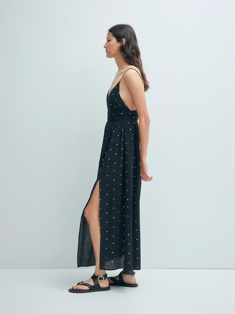 VESTIDO MUJER SFERA ALGODÓN TIRANTES - 3
