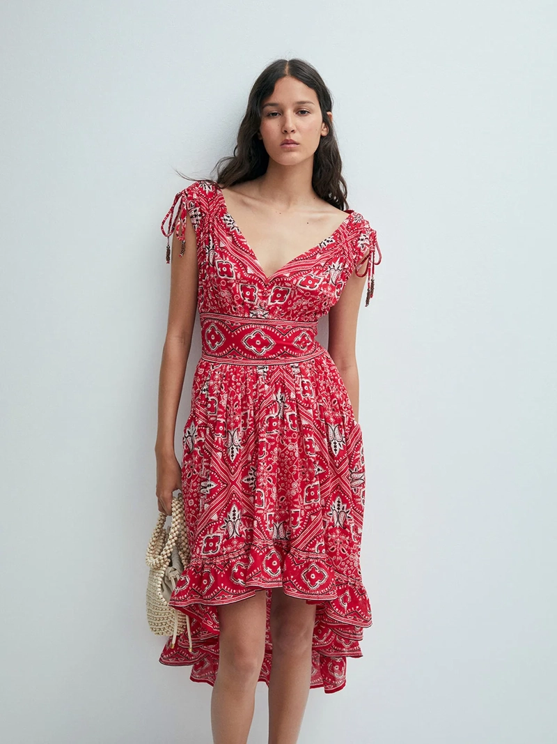VESTIDO MUJER SFERA ALGODÓN  - 2