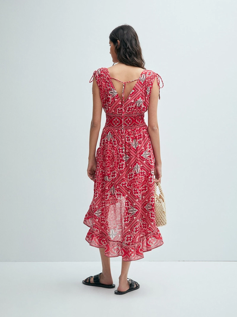 VESTIDO MUJER SFERA ALGODÓN  - 4