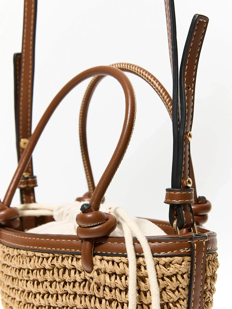 CARTERA MUJER SFERA FIBRA NATURAL - 3