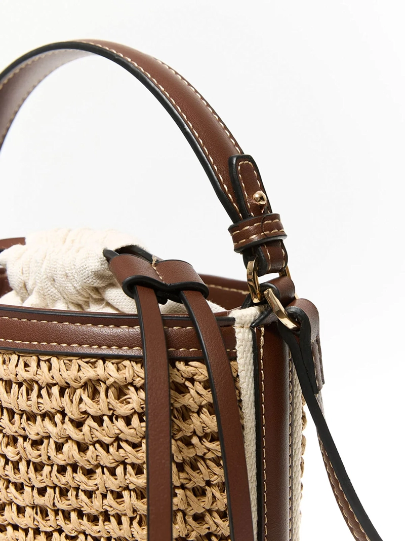 CARTERA MUJER SFERA FIBRA NATURAL - 3