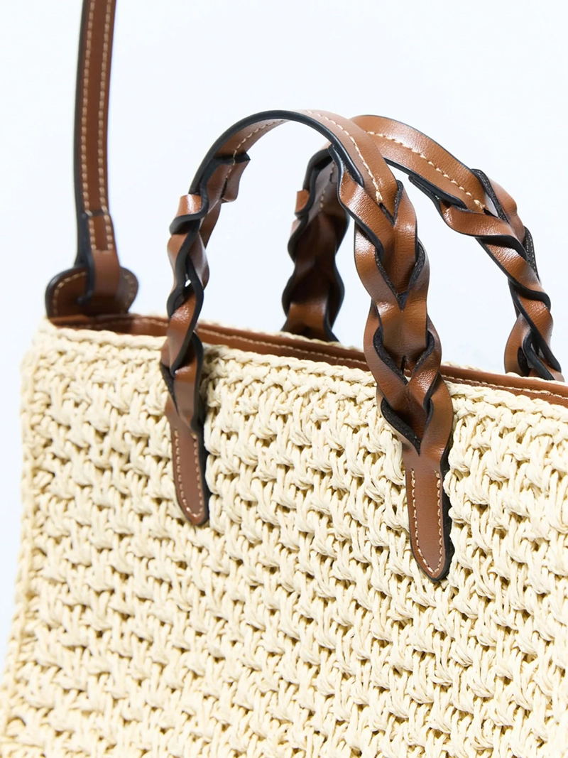 CARTERA MUJER SFERA FIBRA NATURAL - 4