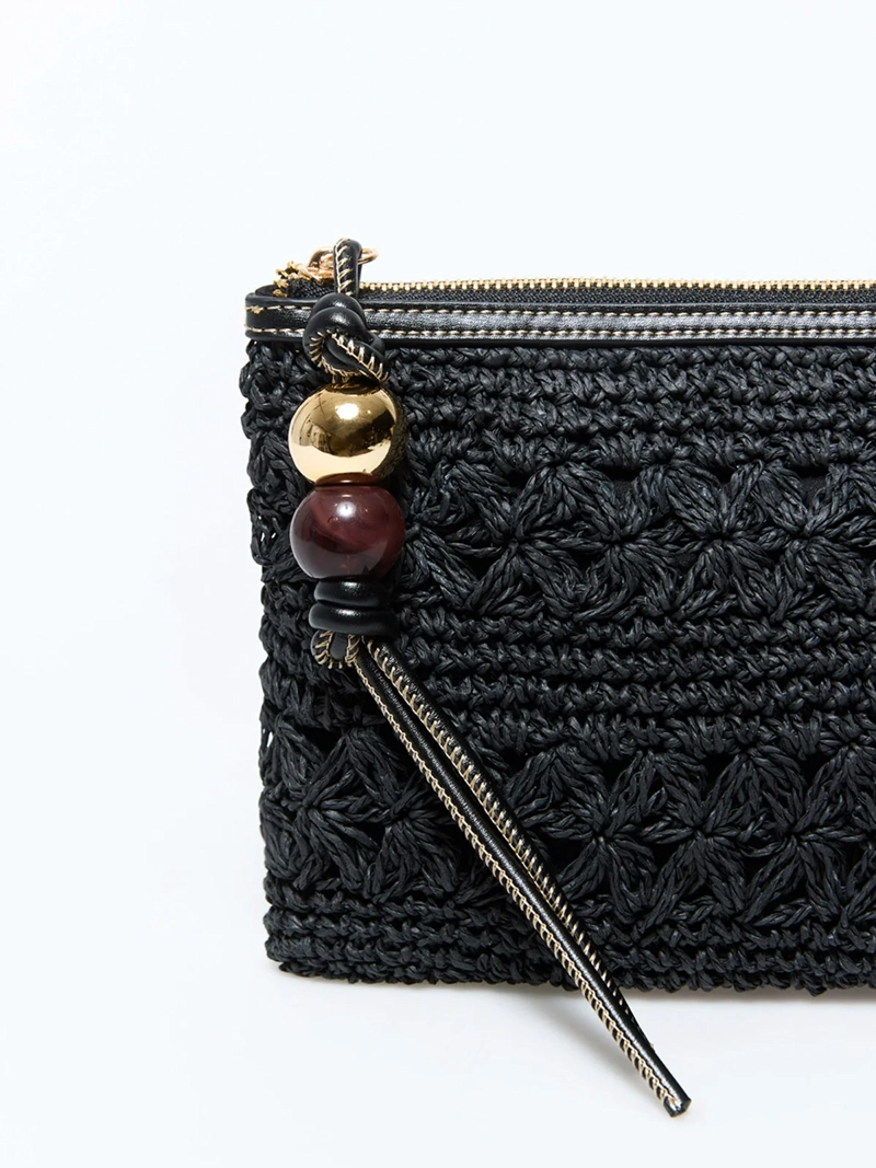 CARTERA MUJER SFERA RAFIA NATURAL - 3