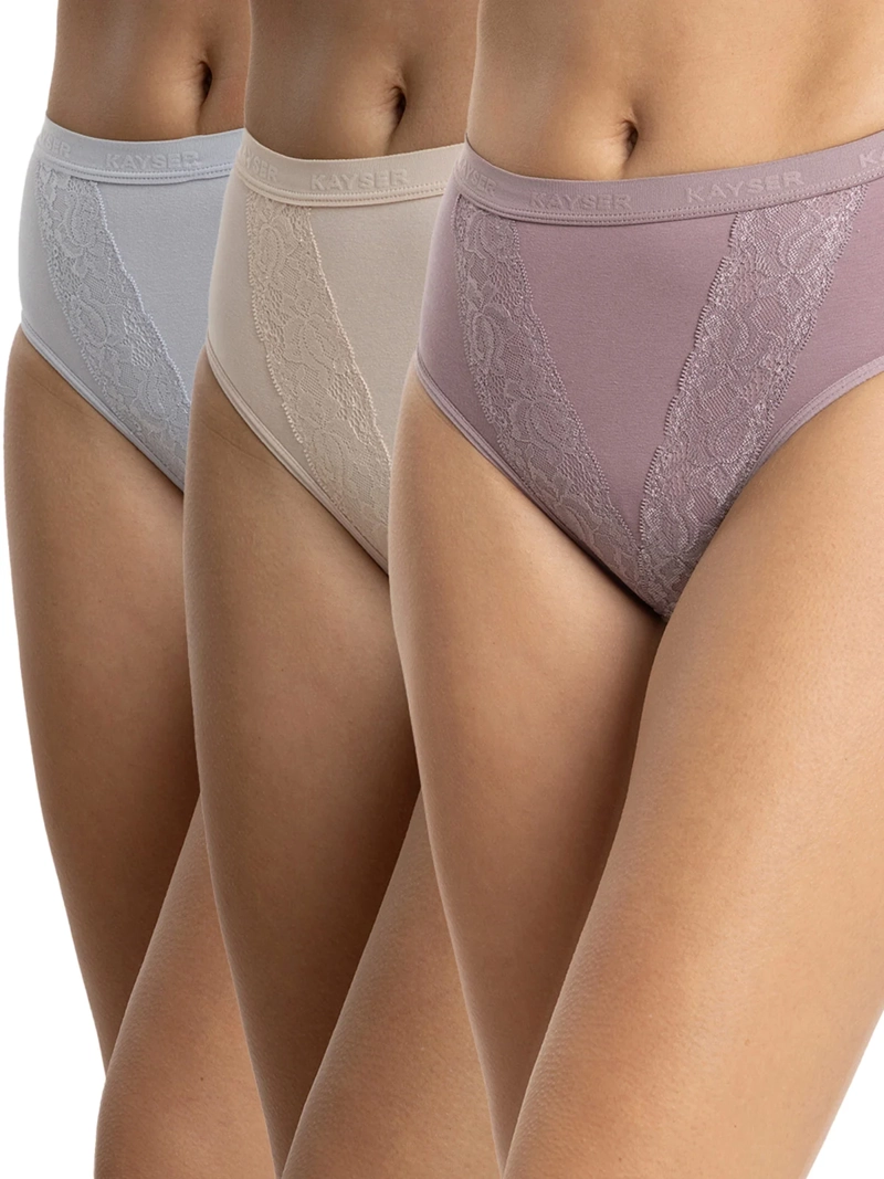 PACK X3 CALZÓN MUJER KAYSER ALGODÓN