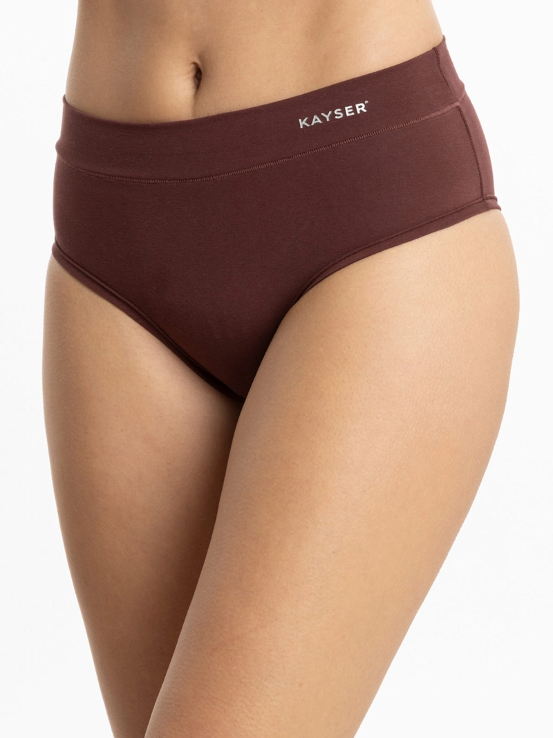 PACK X3 CALZÓN MUJER KAYSER ALGODÓN TIRO ALTO - 3