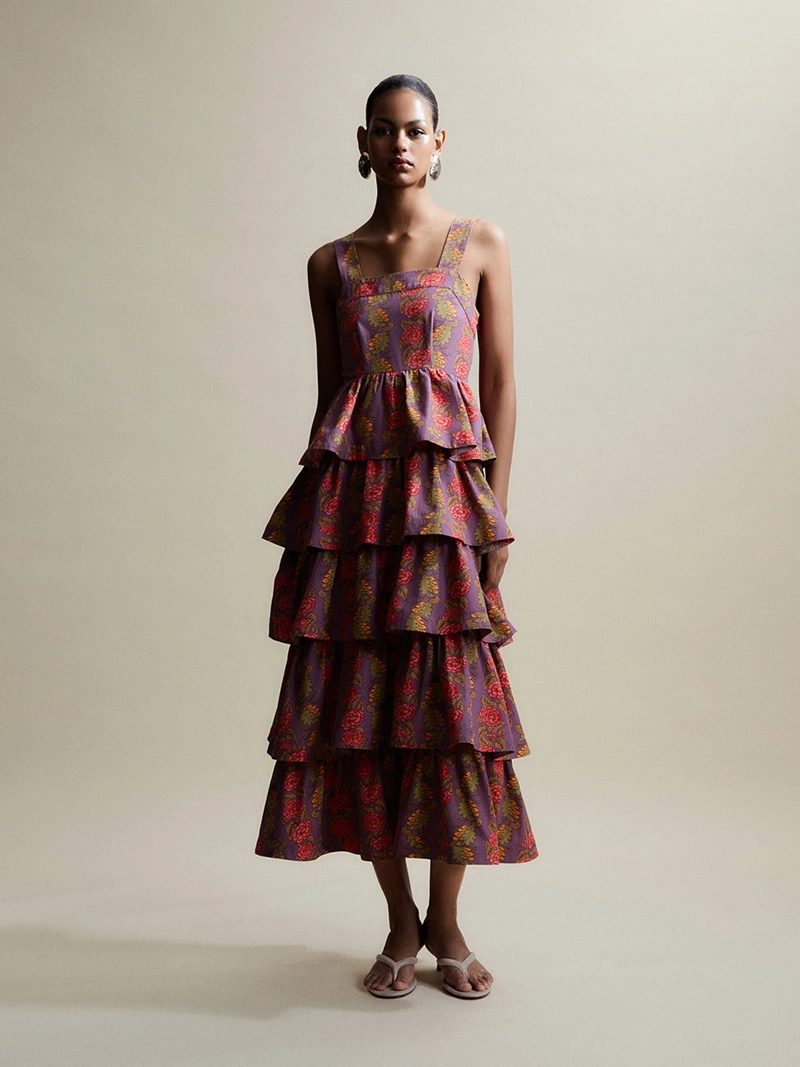 VESTIDO MUJER SFERA VOLANTES - 1