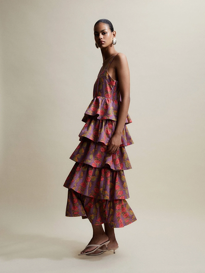 VESTIDO MUJER SFERA VOLANTES - 2