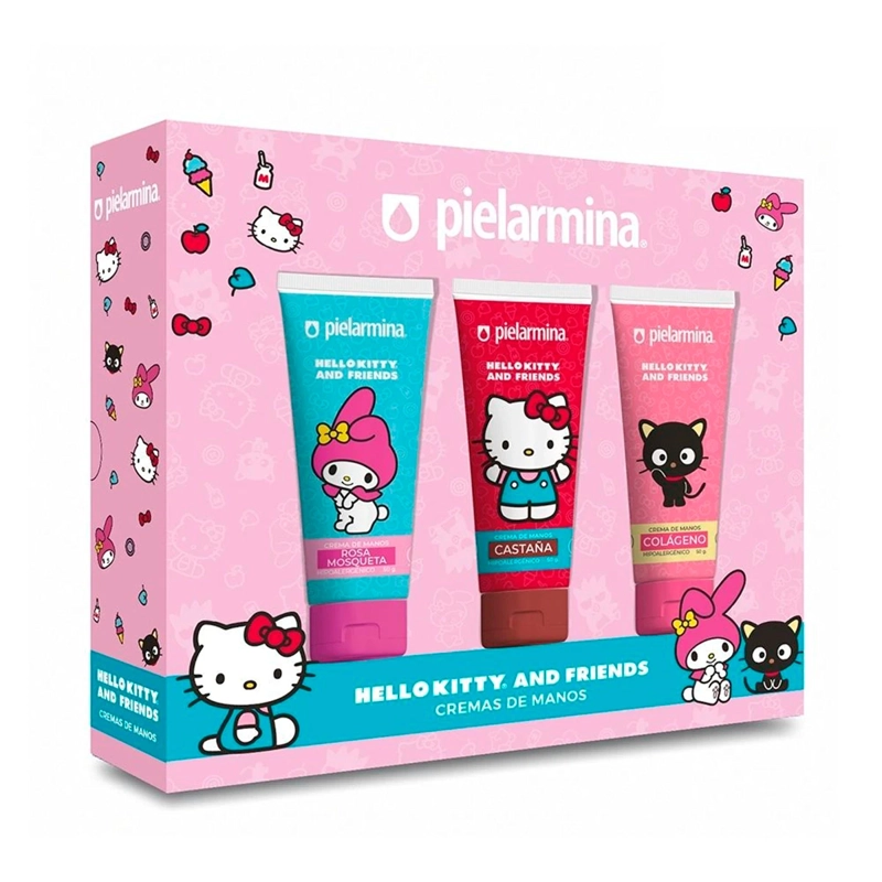CREMA MANOS PIELARMINA HELLO KITTY TRIPACK - 1