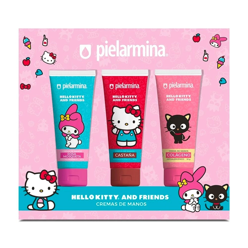 CREMA MANOS PIELARMINA HELLO KITTY TRIPACK - 2