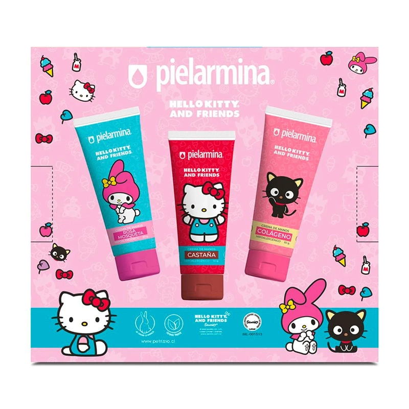 CREMA MANOS PIELARMINA HELLO KITTY TRIPACK - 3