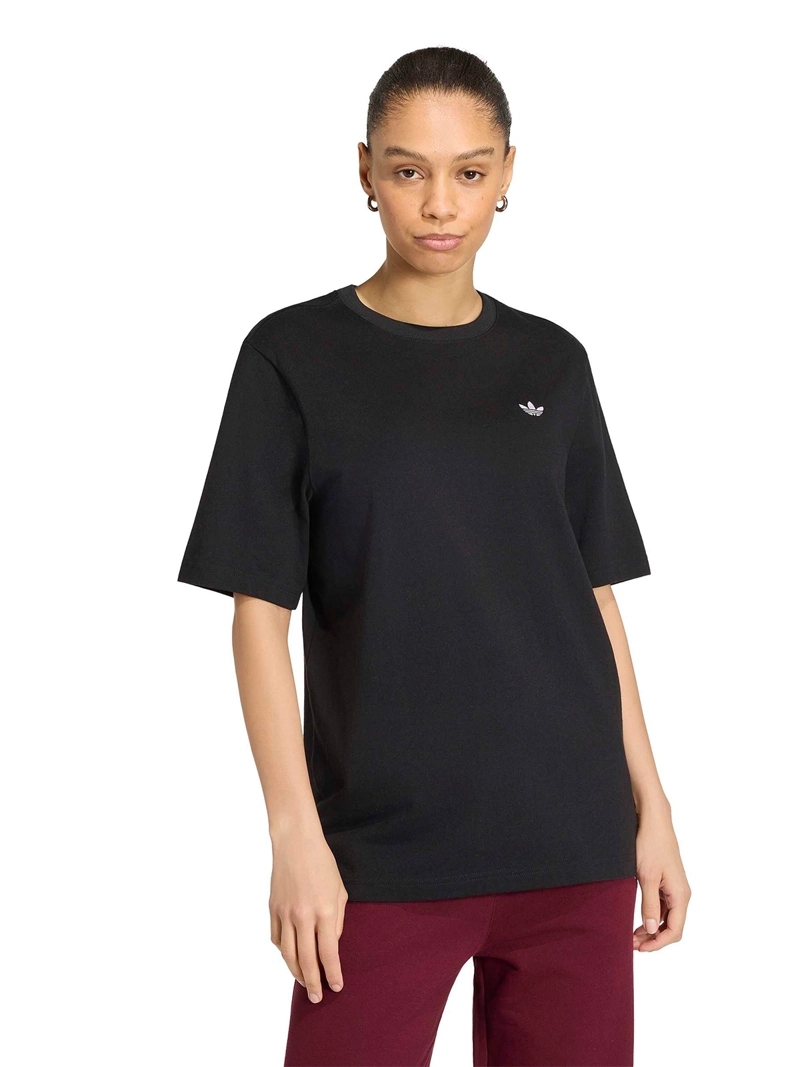 POLERA MUJER ADIDAS ALGODÓN ESSENTIALS HOLGADA - 1