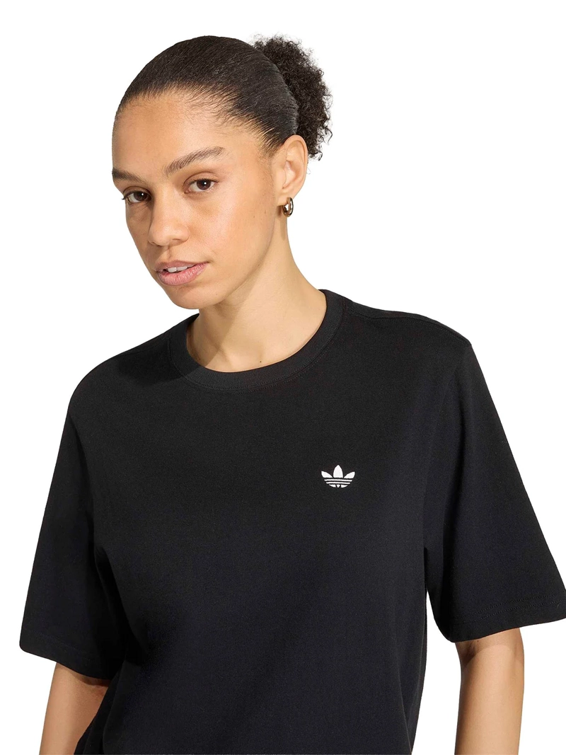 POLERA MUJER ADIDAS ALGODÓN ESSENTIALS HOLGADA - 3