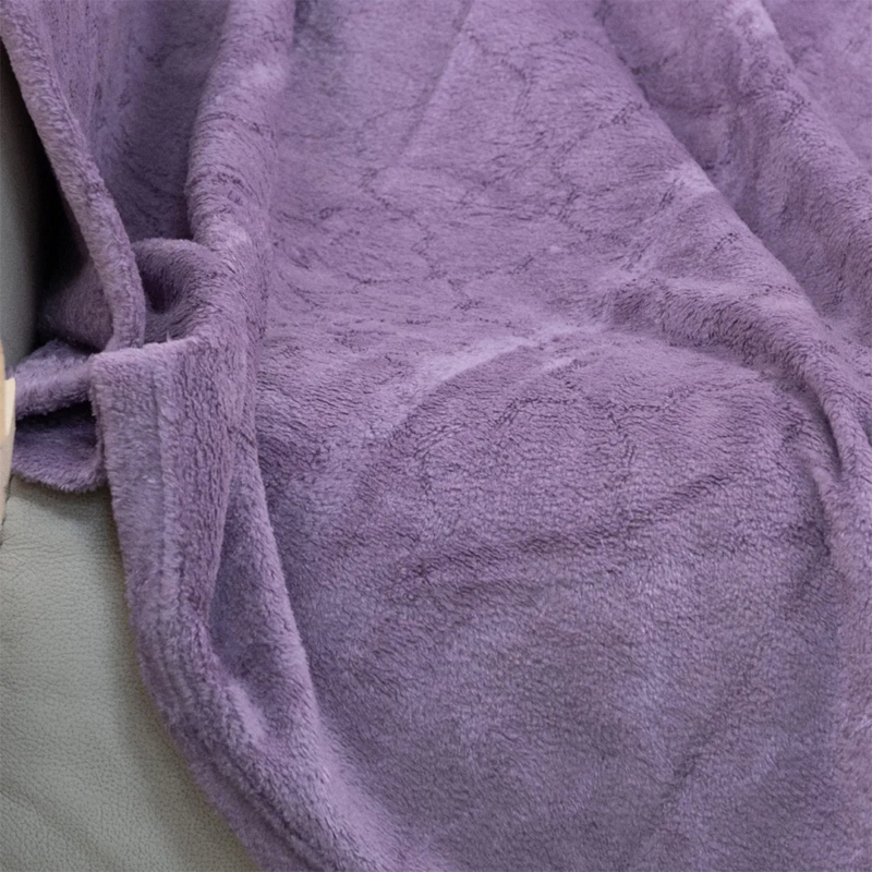 MANTA DORAL FLANNEL OUTBOSS SHERPA MORADO - 2