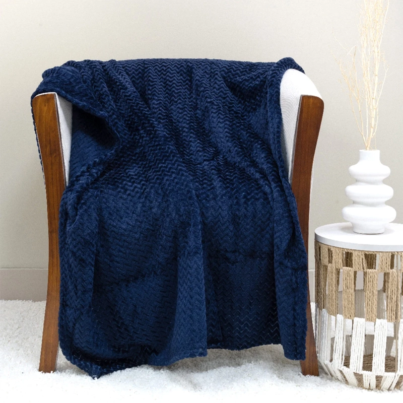 MANTA DORAL FLANNEL OUTBOSS SHERPA AZUL