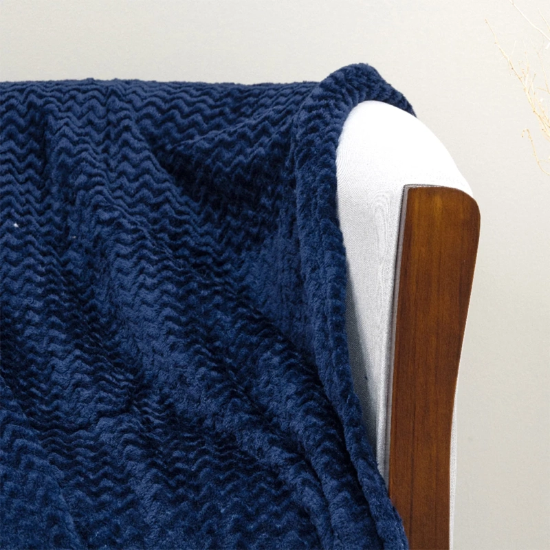 MANTA DORAL FLANNEL OUTBOSS SHERPA AZUL - 2