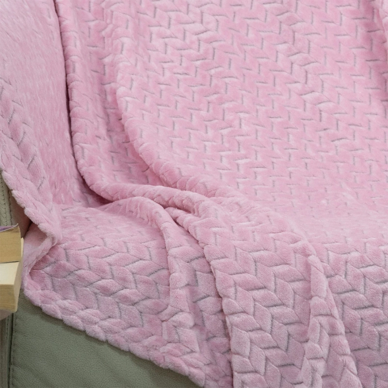 MANTA DORAL FLANNEL OUTBOSS SHERPA ROSADO - 2
