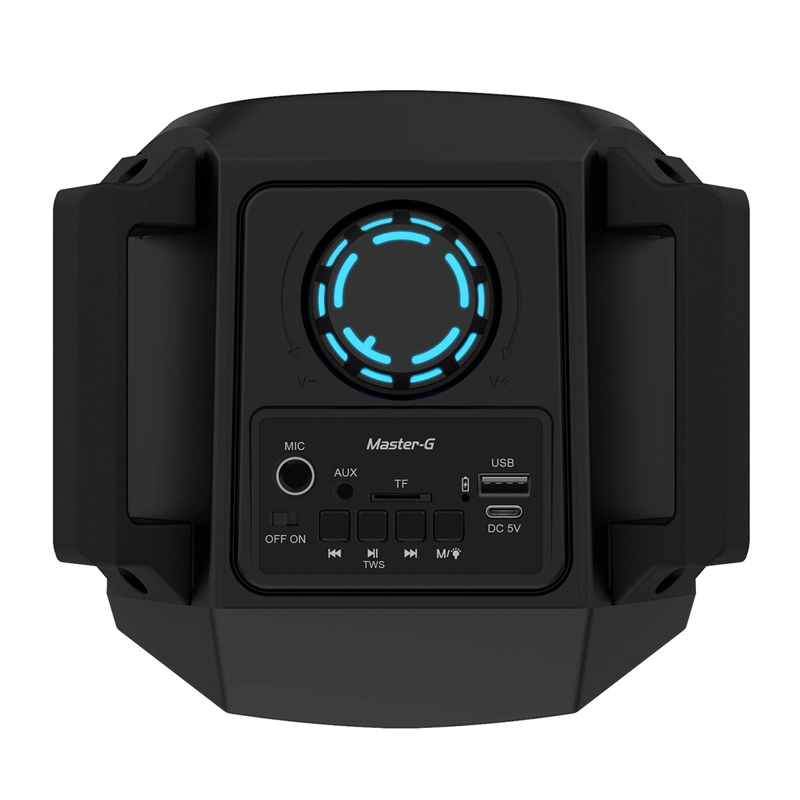 PARLANTE KARAOKE BLUETOOTH MASTER G MGLUXORONE 3000W - 3