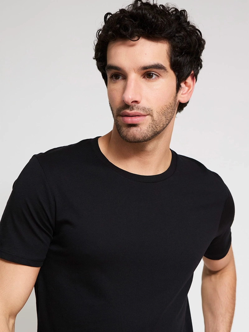POLERA HOMBRE SFERA ALGODÓN MANGA CORTA - 3