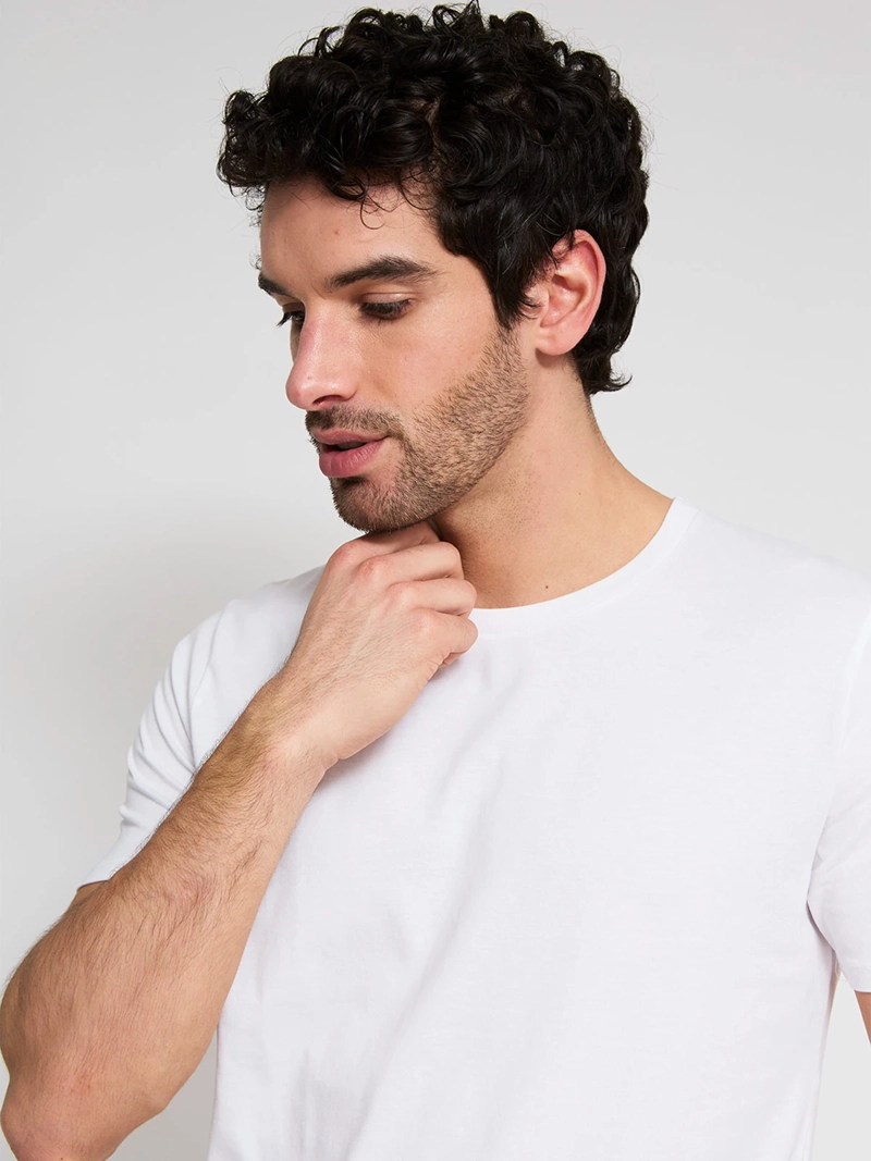 POLERA HOMBRE SFERA ALGODÓN MANGA CORTA - 3