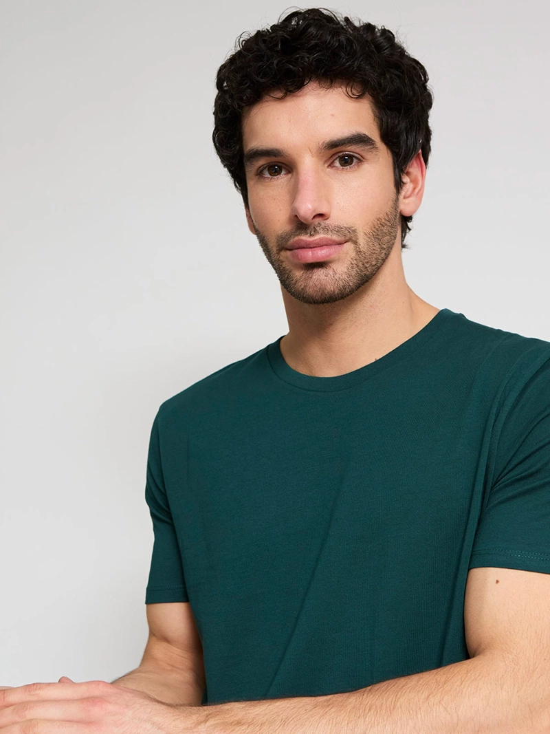 POLERA HOMBRE SFERA ALGODÓN MANGA CORTA - 3