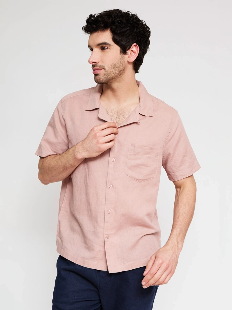 CAMISA HOMBRE SFERA LINO MANGA LARGA