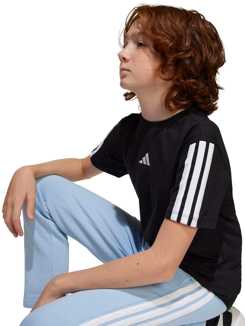 POLERA UNISEX ADIDAS ESSENTIALS TRES LINEAS MANGA CORTA - 6