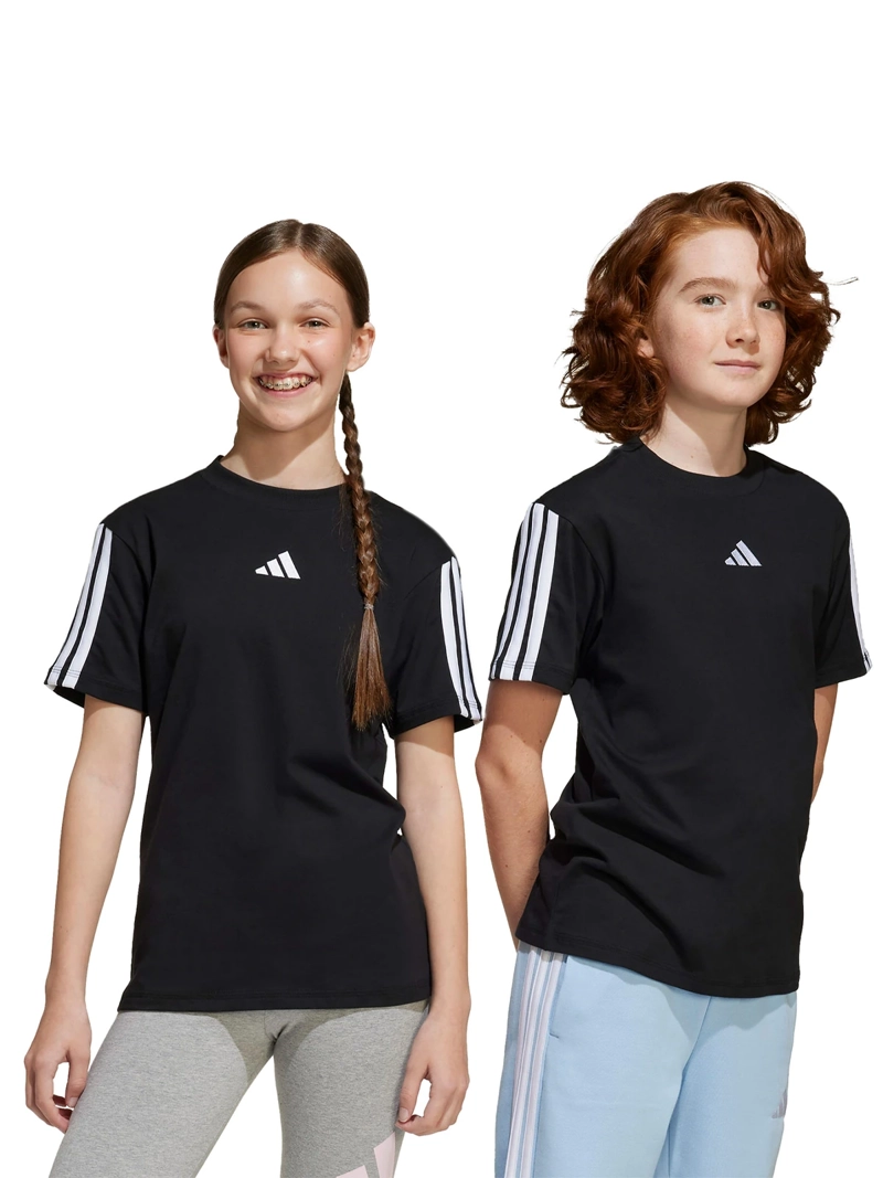 POLERA UNISEX ADIDAS ESSENTIALS TRES LINEAS MANGA CORTA - 1