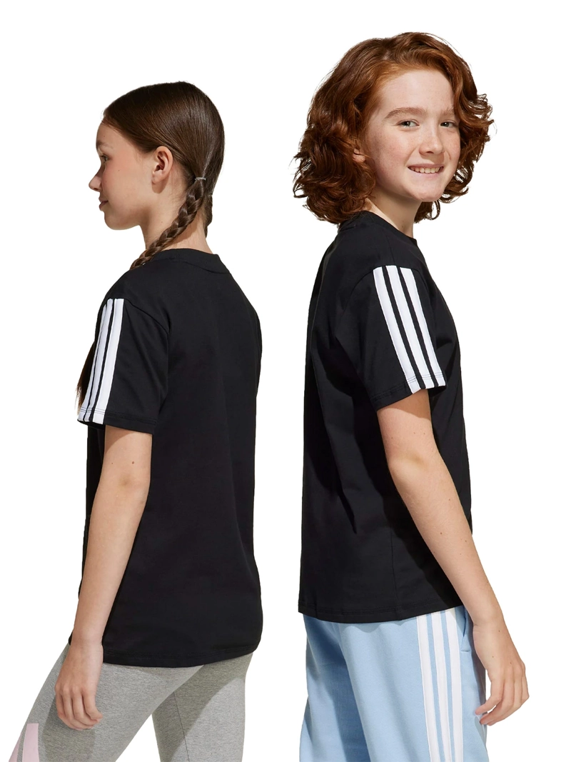 POLERA UNISEX ADIDAS ESSENTIALS TRES LINEAS MANGA CORTA - 2