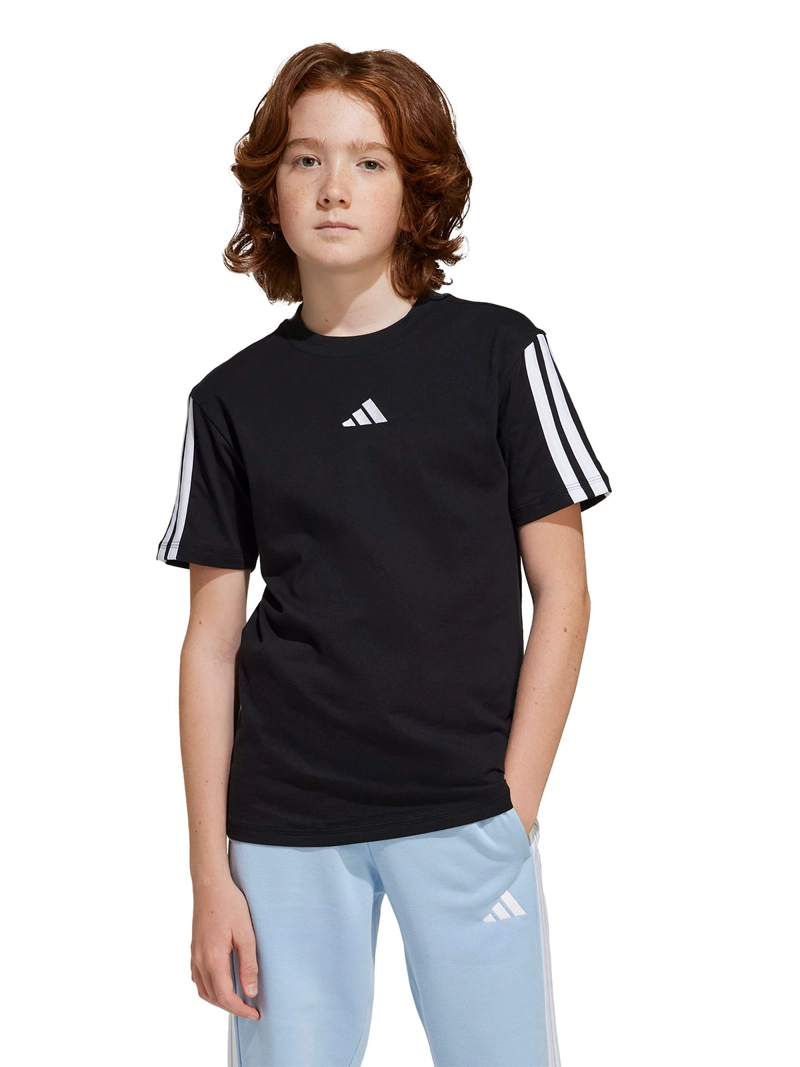 POLERA UNISEX ADIDAS ESSENTIALS TRES LINEAS MANGA CORTA - 3
