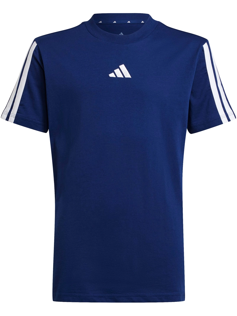 POLERA UNISEX ADIDAS MANGA CORTA ESSENTIALS TRES LINEAS - 8
